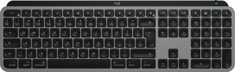 Tastaturi - Logitech Master MX Keys S for Mac keyboard Office RF Wireless + Bluetooth QWERTY US International Aluminium, Black