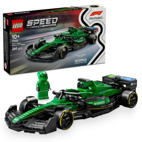 Seturi de Constructie - MASINA DE CURESE ASTON MARTIN ARAMCO F1 AMR24, LEGO 77245