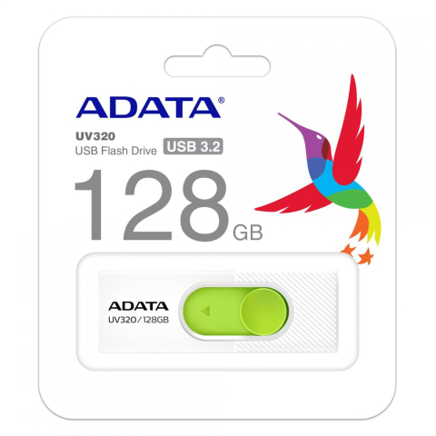 Memorii USB - Memorie USB ADATA UV320 128 GB, USB 3.1, Verde