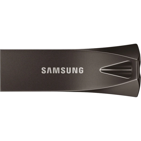 Memorii USB - Memorie USB Flash Drive Samsung 64GB Bar Plus, USB 3.1 Gen1, Titan Gray
