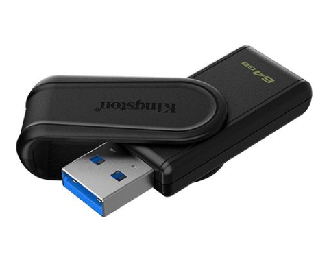 Memorii USB - Memorie USB Kingston Exodia S 64 GB, USB 3.2, Negru