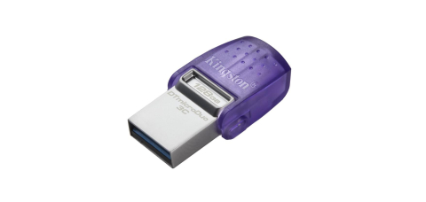 Memorie USB Kingston microDuo 3C 128 GB, USB 3.0, Purpuriu [1]
