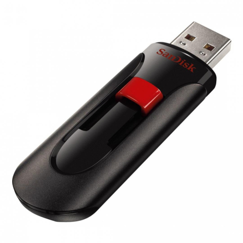 Memorii USB - Memorie USB SANDISK Cruzer Glide 128 GB, USB 2.0, Negru