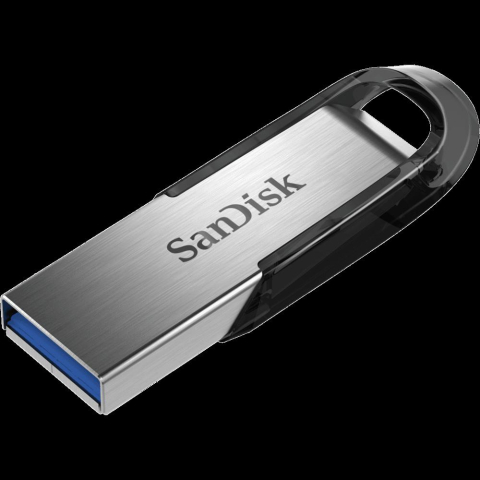 Memorii USB - Memorie USB SANDISK Ultra Flair 128 GB, USB 3.0, Albastru