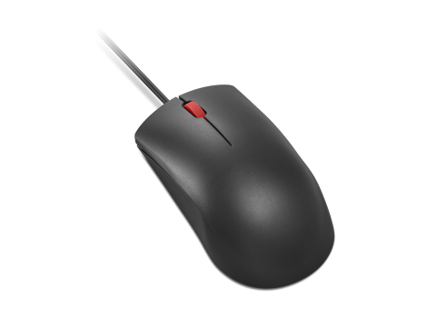 Mouse cu fir Lenovo 120, 1600DPI, conectivitate: USB-A, senzor optic, numar de butoane: 3, greutate: 90g, lungimea cablului: 1.5m, compatibil cu Windows 10 Home Single Language 64, Windows 11, culoare: negru [3]