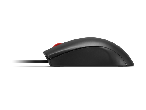 Mouse cu fir Lenovo 120, 1600DPI, conectivitate: USB-A, senzor optic, numar de butoane: 3, greutate: 90g, lungimea cablului: 1.5m, compatibil cu Windows 10 Home Single Language 64, Windows 11, culoare: negru [2]