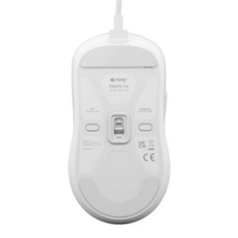 Mouse Optic Natec by Genesis Fury Tanto T4, RGB LED, USB-A, Chalck White [5]