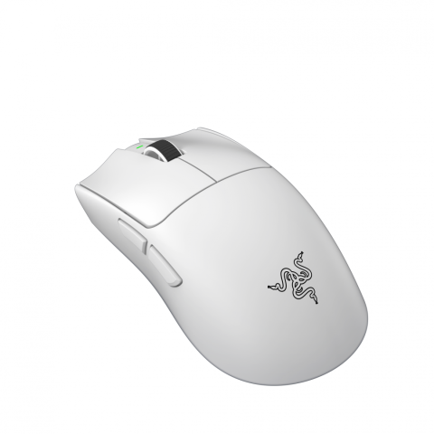 Mouse Optic Razer Viper V4 Pro, Bluetooth/USB Wireless/USB, White [5]