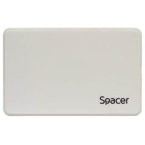 Hard Disk-uri externe - Rack ext. HDD/SSD 2.5" Spacer USB 3.0 alb