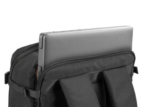 Rucsac laptop Natec Camel Lite, compatibilitate dimensiune laptop 15.6", 3 compartimente, capacitate 19L, material Polyester 600D, negru [3]