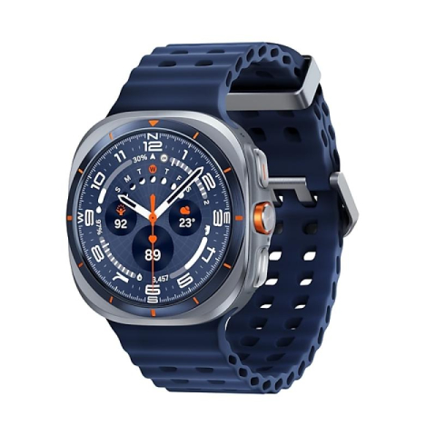 SmartWatch - SG Watch Ultra 47mm 1.5" (4G eSIM Cellular) Titanium Blue  (Silver / Blue strap) (2025)