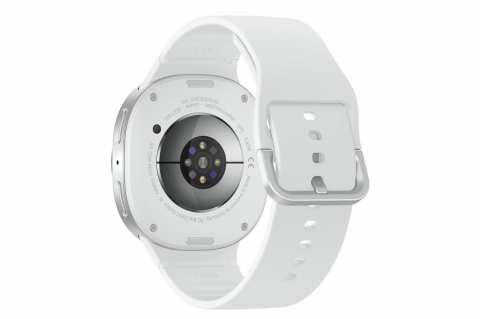 SG Watch8 44mm 1.47" L335 (eSIM Cellular) Silver / White strap [1]