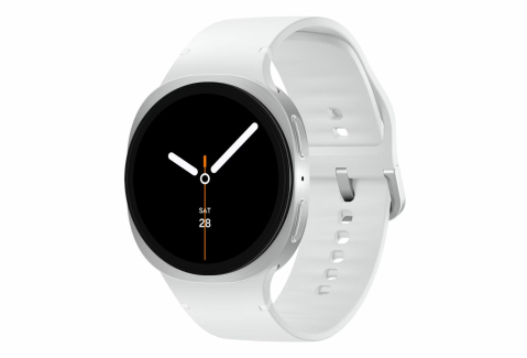 SmartWatch - SG Watch8 44mm 1.47" L335 (eSIM Cellular) Silver / White strap