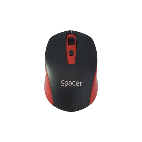 SPACER SPMO-WS01-BKRD mouse Universal Ambidextrous RF Wireless Optical 1600 DPI [2]