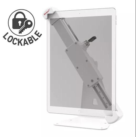 Suporturi tablete - Stand tableta si telefon mobil Barkan T71HL, 7" - 14", Greutate maxima 1.4kg, Culoare: Alb.
