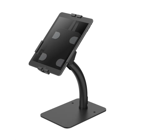 Suporturi tablete - Suport de tableta Neomounts by Newstar DS15-625BL1, diagonala maxima 11", greutate maxima 1kg, tilt +20°, -110°, rotate  360°, reglare manuala, garantie 5 ani, negru