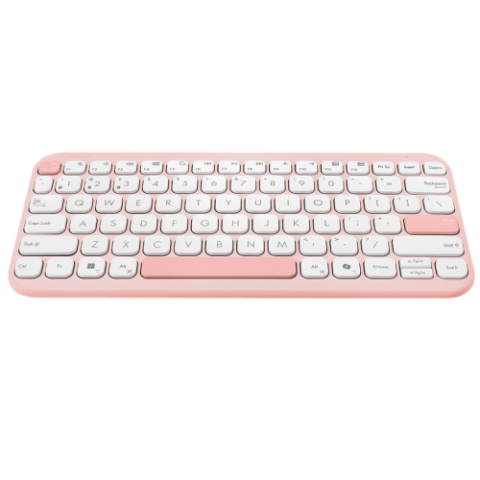 Tastatura ASUS Marshmallow KW100, Wireless, Roz [1]