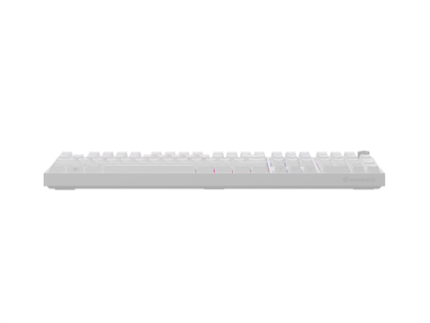 Tastatura gaming mecanica cu fir Genesis Thor 404, iluminare RGB, 107 taste, 11 butoane multimedia, alb [6]