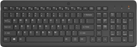 Tastaturi - Tastatura HP 225 Wireless Keyboard, Wireless, Negru