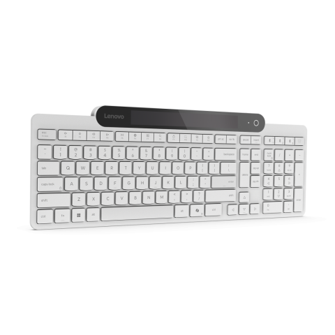 Tastatura Lenovo 800, Wireless, Alb [10]