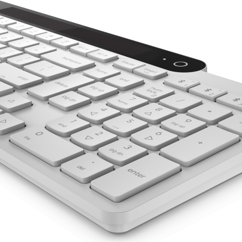Tastatura Lenovo 800, Wireless, Alb [12]