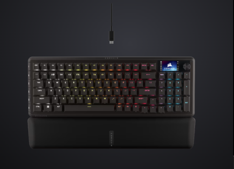 Tastaturi - Tastatura Mecanica Gaming CORSAIR VANGUARD 96, RGB, USB, negru