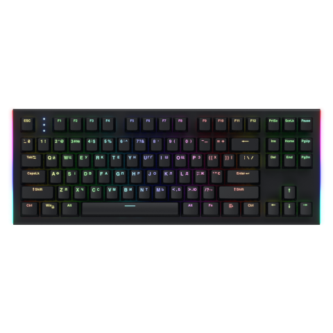 Tastatura Mecanica Gaming HATOR Gravity X TKL, RGB, USB, Negru [3]