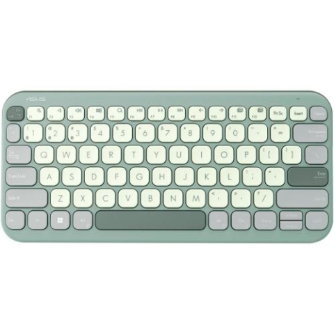 Tastaturi - Tastatura Mecanica Wireless ASUS KW100, Verde