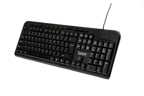 Tastatura SPACER SPKB-169, RGB, USB, Negru [2]