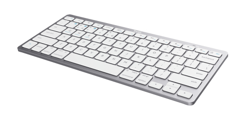Trust 24651 keyboard Universal Bluetooth QWERTY US English Silver [2]