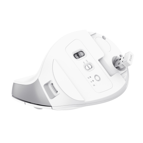 Trust Bayo+ mouse Office Right-hand RF Wireless + Bluetooth Optical 2400 DPI [8]