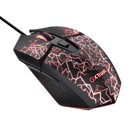 Mouse - Trust GXT 113 Felox mouse Gaming Right-hand USB Type-A Optical 6400 DPI