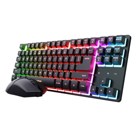 PC, Periferice & Software - Trust GXT 832 Thado Wireless TKL Keyboard & Mouse Combo