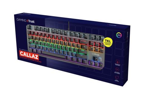 Trust GXT 834 Callaz keyboard Gaming USB QWERTY English Black [4]