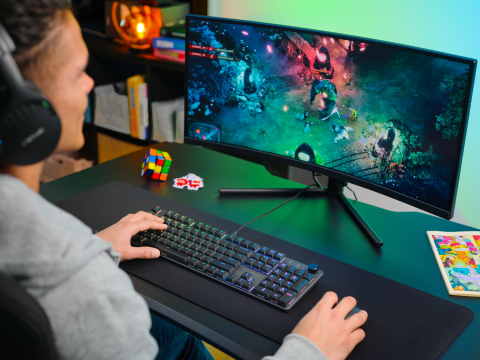 Trust GXT 866 TORIX keyboard Gaming USB QWERTY US International Black [9]