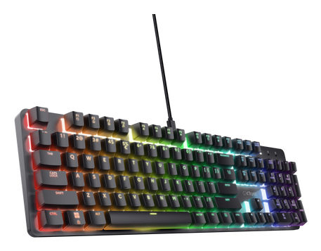 Trust GXT 871 Zora keyboard Gaming USB QWERTY US English Black [3]