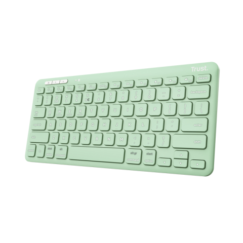Trust Lyra keyboard Universal RF Wireless + Bluetooth QWERTY US English Green [1]