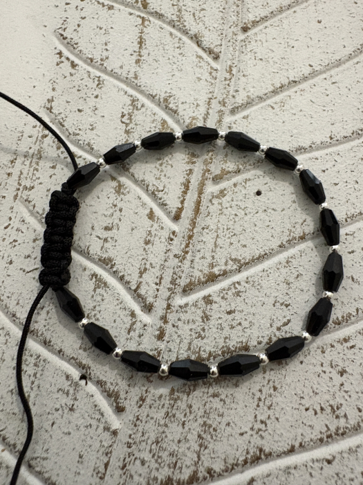 Brățară Cristale Conice Fațetate și Argint 925 – echilibru energetic [4]