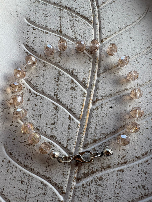 Brățară Cristale Șampanie – Eleganță, Strălucire și Feminitate [3]