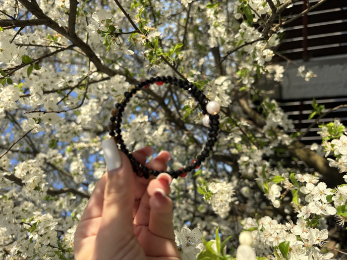 Brățară dublă citrin ochi de tigru carneol [6]