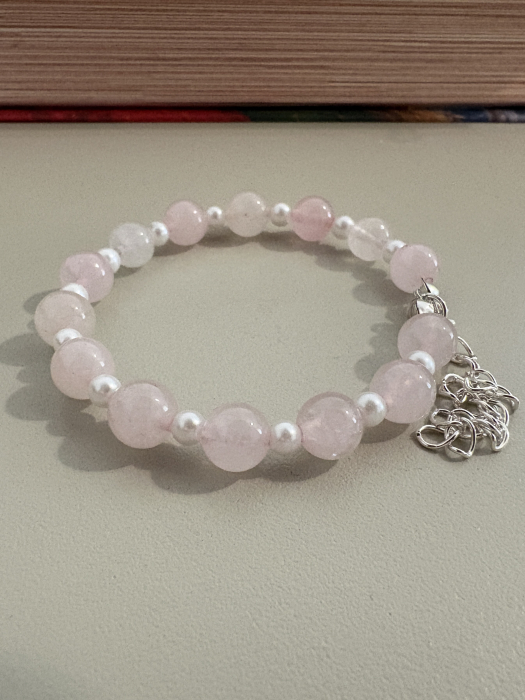 bratara cuart roz perle [2]