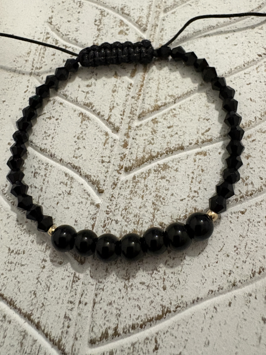Brățară onix – bijuterie handmade de protecție [3]