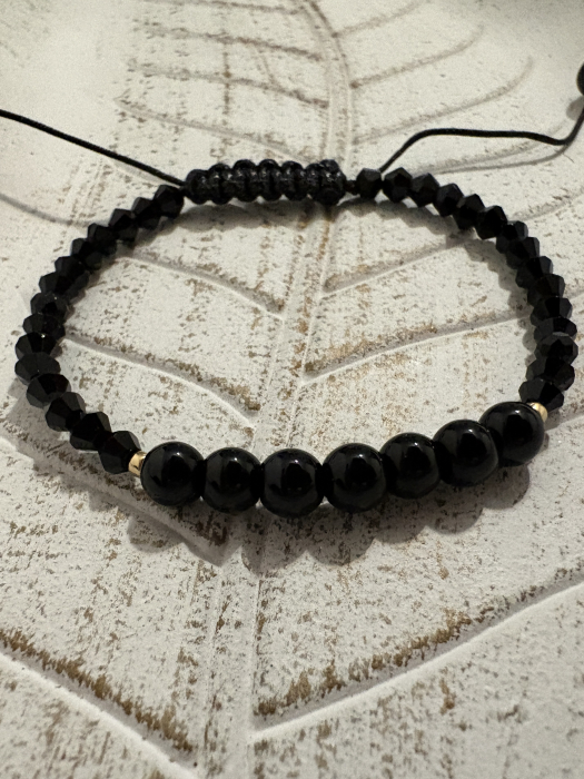 Brățară onix – bijuterie handmade de protecție [2]