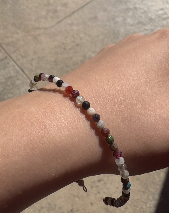 Brățară turmalină colorată delicată [2]