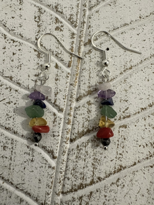 Cercei 7 Chakre – bijuterii spirituale handmade [3]