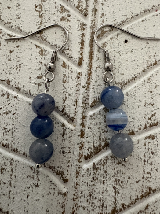 Cercei Magici Agat Albastru [2]