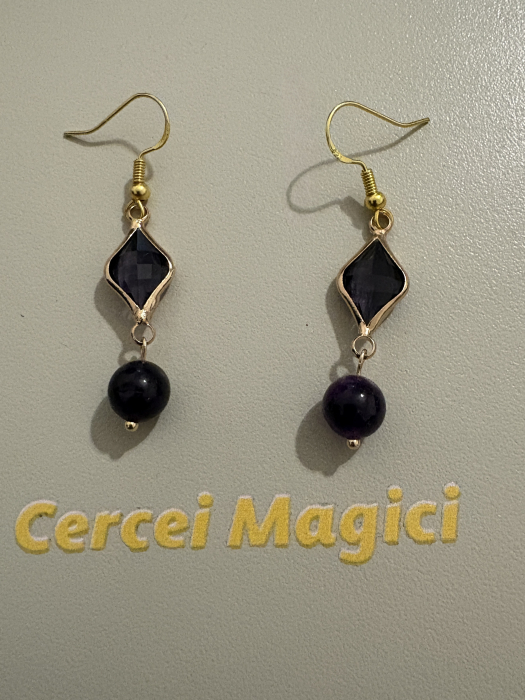 cercei ametist naturali [2]