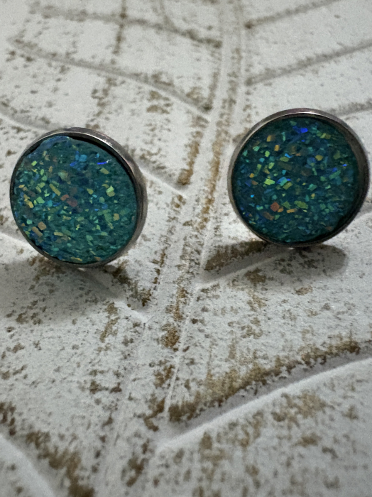 Cercei Cabochon  Blue [5]