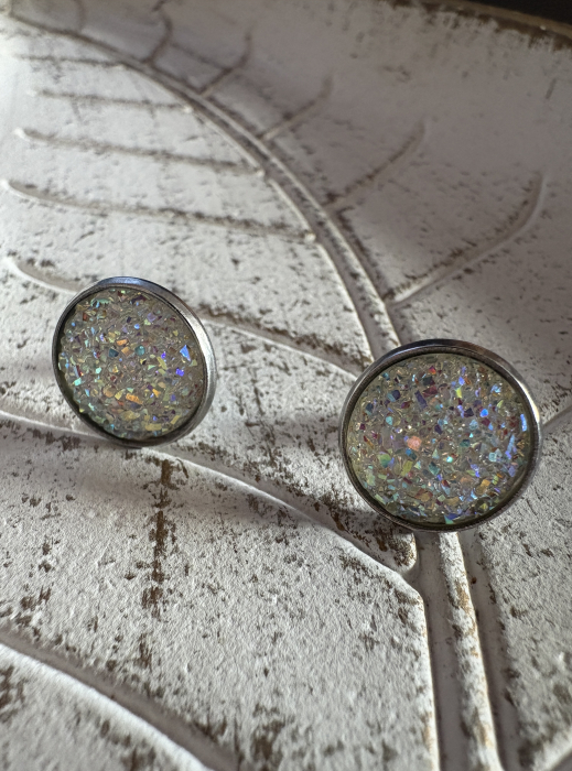 Cercei Cabochon  Crystal [2]