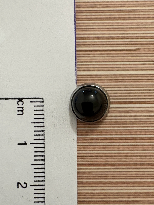 Cercei Cabochon Onix Lucios [4]